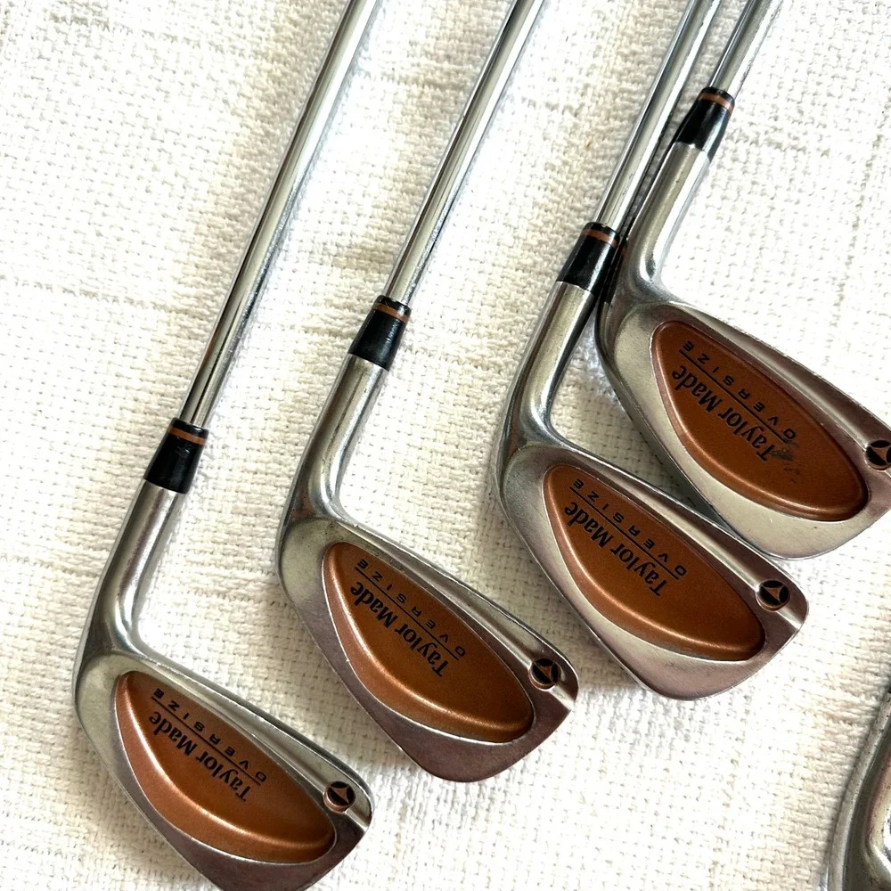 TaylorMade Burner Oversize Iron Set 3-PW Steel True Temper Dynalite USA Golf - Picture 6 of 16